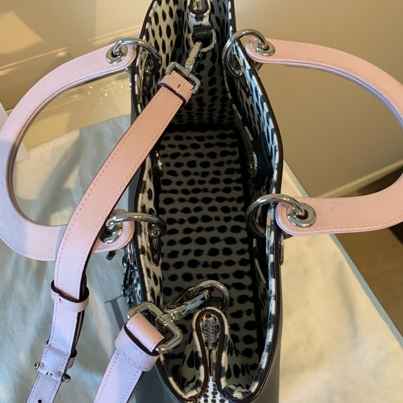 Diorissimo Tote Bag Python and Bullcalf Leather - Picture 7 of 12